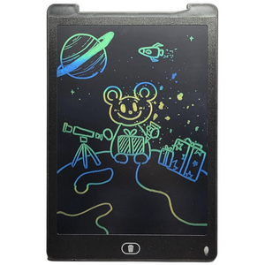 아하코리아 LCD 전자패드 컬러 노트 메모 드로잉 패드 8.5인치, 블랙(컬러)