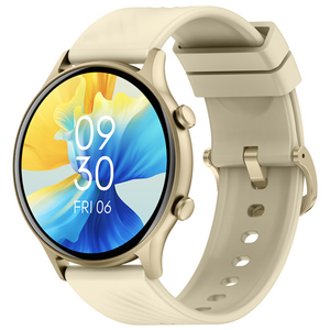 PEJE 스마트워치 GPS 블루투스 통화 운동 모드 메시지 알림 ZW04 ZL73J, GPS + 블루투스, 4.9cm, 샴페인 골드