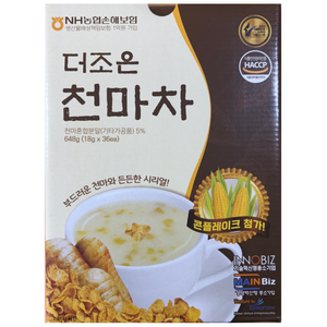 부드러운 천마와 든든한 시리얼 더조은 천마차, 18g, 36개입, 1개