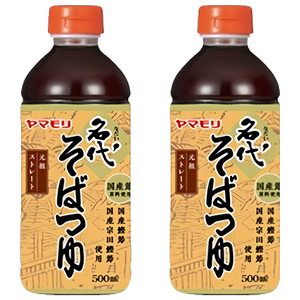 야마모리 나다이 일본 50년 전통 쯔유, 2개, 500ml