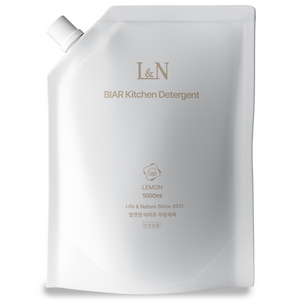 L&N 비아르 주방세제 리필, 1개, 1000ml