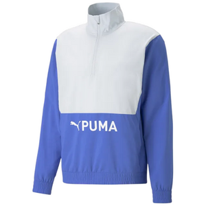 푸마 남성 핏 하프 집업 1/2 아노락 자켓 긴팔 티셔츠 Puma Fit Heritage Woven 1/2 Anorak 523734 92