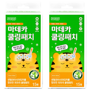 동국제약 마데카 쿨링패치, 15개입, 2개