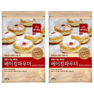 배대감 베이킹 파우더, 200g, 2개