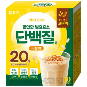 담터 편안한 발효효소 단백질밀 곡물맛, 1세트