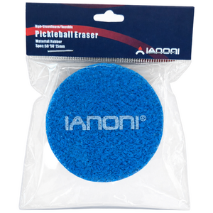 IANONI 피클볼 패들 지우개 카본 라켓 클리너 공자국 오염 제거용 고무, 1개, 블루