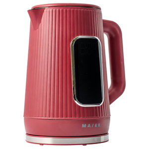 [마이어] 1.7L 대용량 안심포트 (H2405D) / 신애라 전기포트 티포트 LED 자동모드, 레드, H2405D(레드)