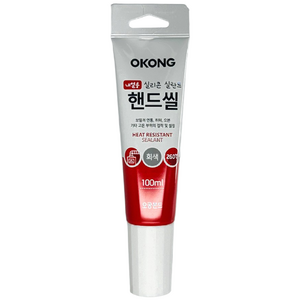 오공 내열용 핸드씰 회색 100ml, 4개