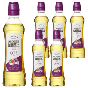 배대감 저당 저칼로리 알룰로스 오리지널, 530g, 6개