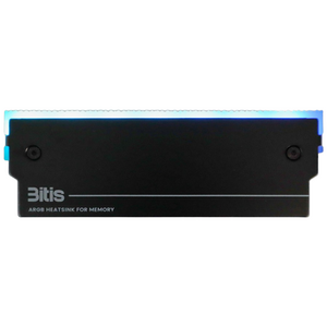 비티즈 DDR4 DDR5 메모리 램 방열판 히트싱크 P104 LED ARGB, 블랙, 1개