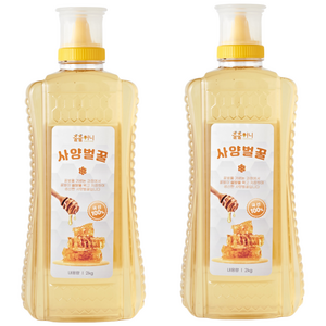 출출허니 100% 국내산 순수 사양벌꿀, 2개, 2kg