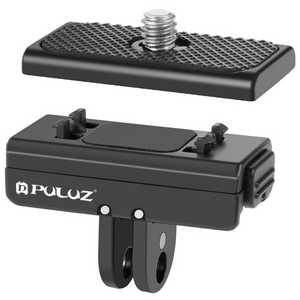 PULUZ Insta360 Ace / Ace Pro / X4 / X4 Air용 자석 퀵 릴리즈 베이스 마운트, 1개, 블랙
