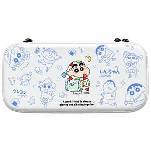 짱구 닌텐도 Switch2 수납가방 게임기 휴대용 파우치 케이스, 스위치 2, 잠옷 신짱, 1개