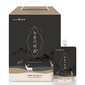 천호엔케어 녹용기력진 30p, 60ml, 30개