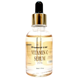 내츄럴랩 순수 비타민C 25% 세럼 잡티케어 광채 기미 잡티 세럼 미백 항산화 브라이트닝 톤업 에센스 고농축 세럼, 30ml, 1개