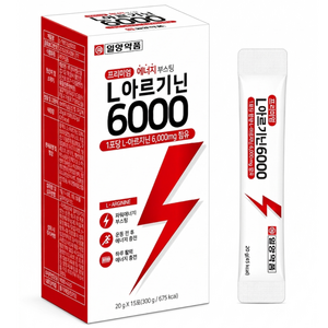 일양약품 L 아르기닌 6000 15p, 300g, 1개