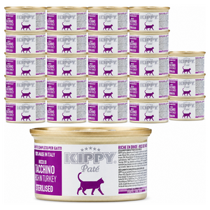 키피 그레인프리 무스 파테 고양이 습식사료, 24개, 85g, 칠면조