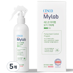세스코마이랩 모기 기피제, 5개, 290ml