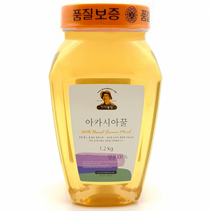 가가농장 국내산 아카시아꿀, 1.2kg, 1개