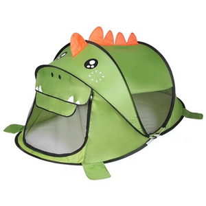 SHYP 원터치 캐릭터 실내 텐트 모기장 놀이텐트, 초록 공룡, 1개