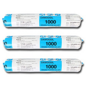 제스트 다우실란트 베란다용 다우1000 실리콘 창호용 실란트 소세지 백색 1박스 20개