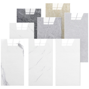 리파니 붙이는 손쉬운 벽변 데코 타일 폼블럭 대리석 시트지 10개, 마블 그레이