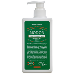 [공식몰] 노도르 바디워시 쿨링 체취 몸 땀 홀애비 냄새 제거, 460ml, 4개
