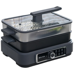 마이어 3 in 1 멀티쿠커 (전골팬+그릴팬+찜기) / MAIER GP-001 전기그릴 멀티그릴, 단품