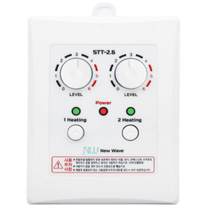 전기판넬 온도조절기 STT 2.6 2난방 2.6kW, 1개, STT-2.6
