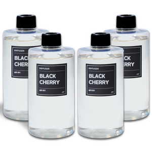 JSP디퓨저 500ml리필액 4개, 파우더머스크, 500ml