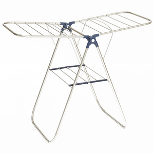 할메이드 접이식 빨래건조대, 실버(중), 1개
