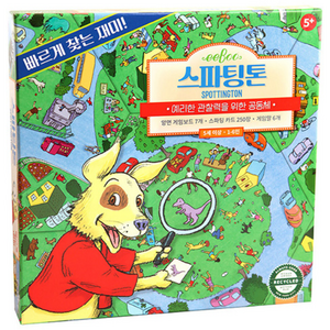 이부 스파팅톤 보드게임, 혼합색상, 1개
