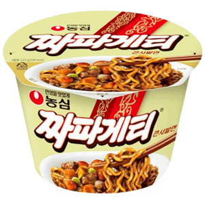 짜파게티 큰사발면 123g, 3개