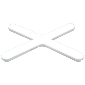 비츠온 LED 형광등 대체 십자등 60W 거실등 방등 천장조명, 주광색, 1개