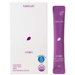 가꾸기 브이롭티 (스타터팩 ) V-Line Develop Tea l 24가지 자연원료로 가볍게 가꾸기, 20g, 15개