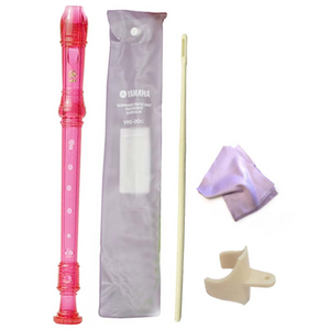 [정품] 야마하 소프라노 리코더 YRS-20G 풀세트 저먼식, 핑크, 1세트