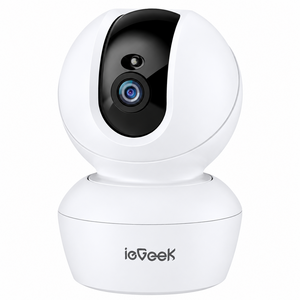 ieGeek 4K 8백만 화소 실내용 회전형 AI 홈 보안 Wi-Fi 카메라, 1개, 825