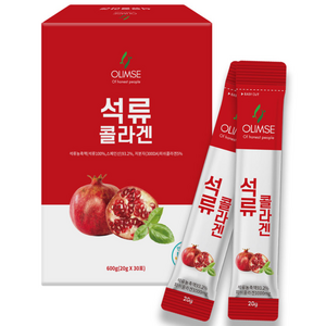 올림새 석류콜라겐 젤리스틱 30개 저분자피쉬콜라겐, 600g, 1개