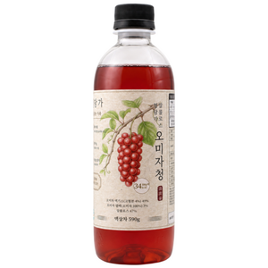 청담가 알룰로스 문경 오미자청, 590g, 6개, 1개입