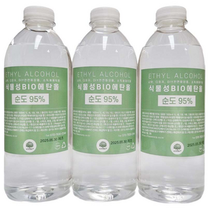 식물성에탄올 바이오에탄올 불멍 에탄올 95%, 3개