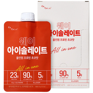코코랩 WPI 웨이아이솔레이트 초코맛, 30g, 60개