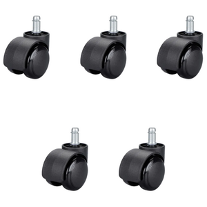 플로몰드 의자 저소음 우레탄 바퀴, 기본, 5개