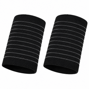 아이코어스 손목 보호대 밴드 2p, 1개, 블랙