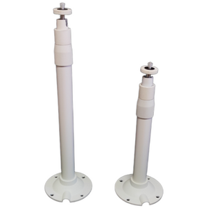 빔 프로젝터 거치대 천장 고정 브라켓, Short 27~40cm, 화이트, 1개