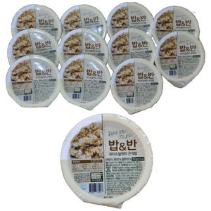 밥앤반 귀리&찰현미 곤약밥, 150g, 12개
