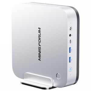 미니스포럼 AI X1 Pro AMD 라이젠 AI 9 HX 370 고성능 AI 미니 PC, AI X1 Pro-370, 윈도우 11 프로, 1TB, 32GB, 하얀색