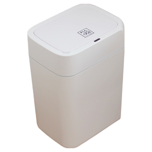 순수팩토리 자동센서 저소음 자동 휴지통 16L 건전지사용, 화이트