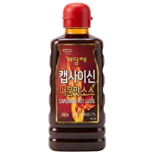[미담채] 캡사이신 매운맛소스, 550g, 1개