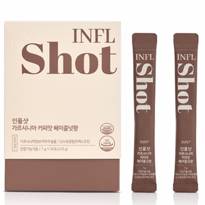 인플샷 가르시니아 커피맛 헤이즐넛향 (1박스 / 30포 / 210g), 1박스, 210g
