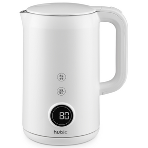 휴빅 올스텐 통주물 이중단열 대용량 전기포트 무선 전기주전자 화이트